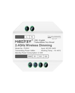 PUSH1 MiBoxer Led Dimmer 2.4GHz RGB+CCT Wireless Dimming