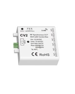 CV2 Skydance Controller RF Sensor Synchronous CCT 6 CH Led Control Box