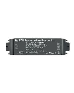 EUP75D-1H24V-0 Euchips 75W 24VDC DALI CV Led Touch DIM Driver