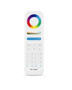 FUT089S MiBoxer Milight 6 Zones 2.4G RGB+CCT Remote Control Controller