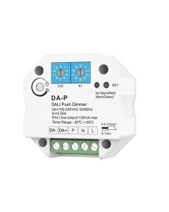 DA-P 100-240VAC DALI Push LED Dimmer Skydance Controller